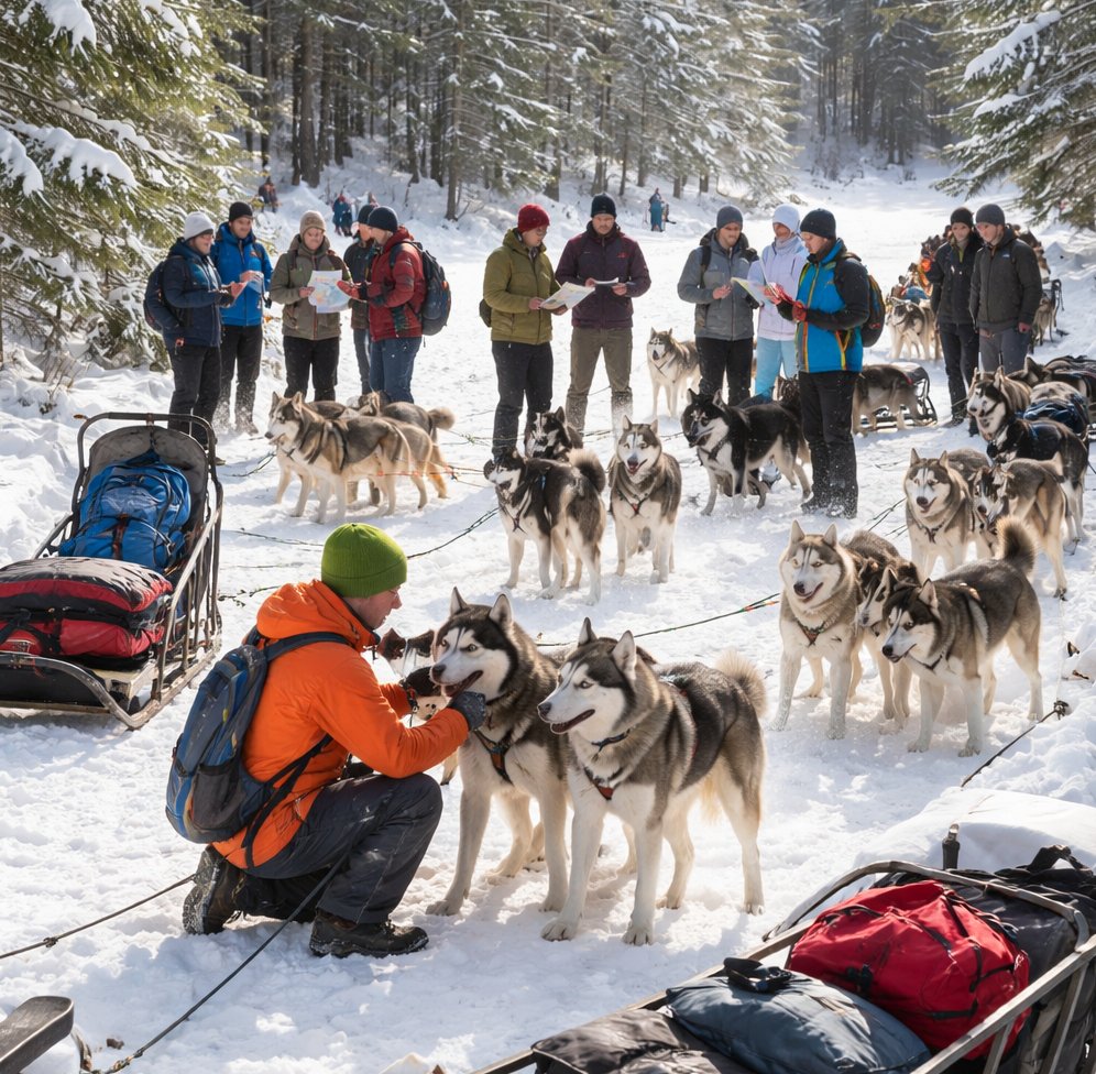 7 conseils pour organiser un rassemblement de chiens de traîneau