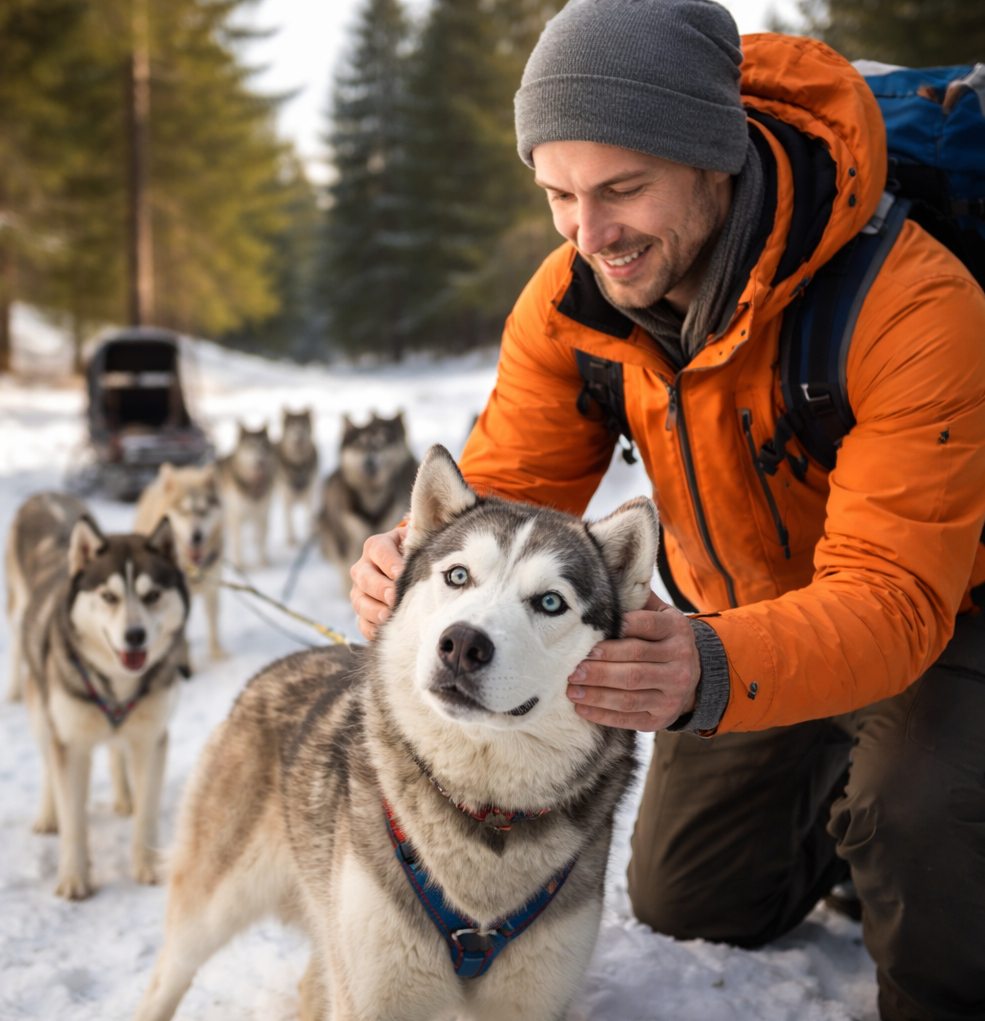 Éducation : choisir le bon chien de traîneau pour randonner