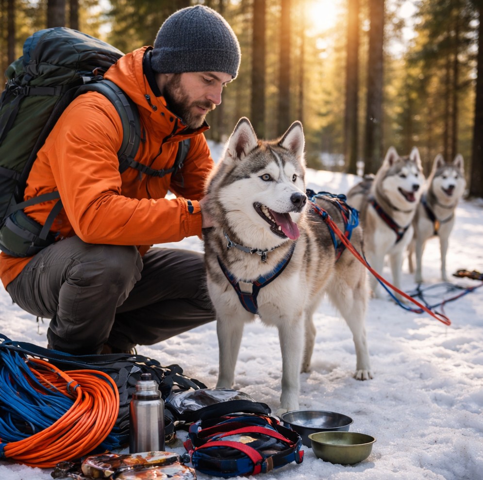 Entre traîne et terrain : bien choisir son équipement pour chiens