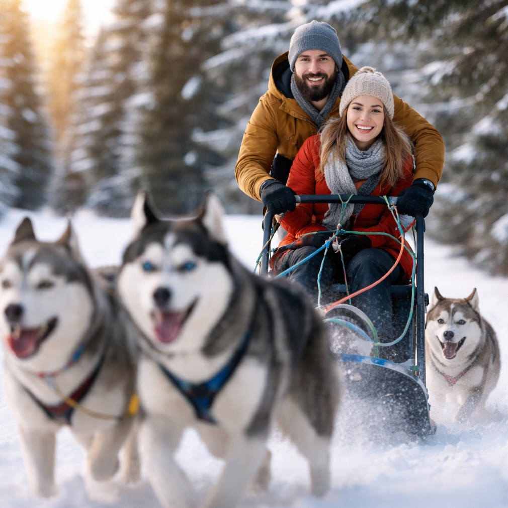 Vivez l&rsquo;aventure des randonnées en traîneau avec votre chien